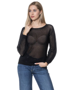 A-ROVESCIO MAGLIA RVD9304 NER-3