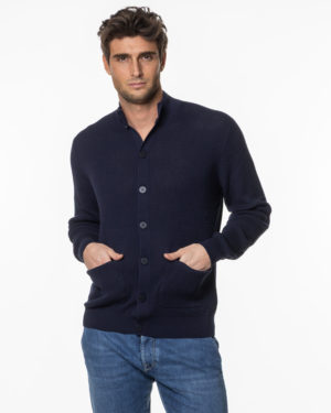 BALLANTYNE CARDIGAN BY2BK12612C84 BLU-3