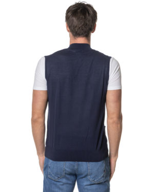BALLANTYNE GILET BYB2S01118C23 BLU-2
