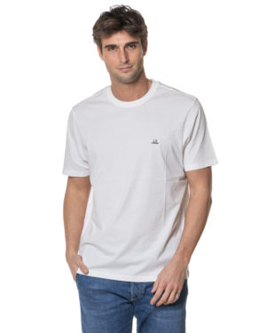 C.P. COMPANY T-SHIRT CPTS031A005100W BIA-3