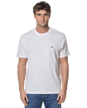 C.P. COMPANY T-SHIRT CPTS031A005100W BIA-1