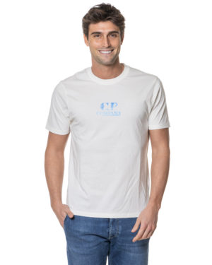 C.P. COMPANY T-SHIRT CPTS143A006586W BIA-3