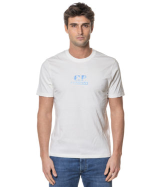 C.P. COMPANY T-SHIRT CPTS143A006586W BIA-1