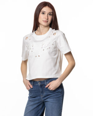 DONDUP T-SHIRT DUDS032JF0352D BIA-3