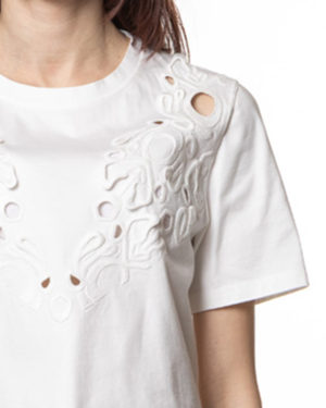 DONDUP T-SHIRT DUDS032JF0352D BIA-4