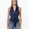ELISABETTA FRANCHI GILET CBGL00251E2 BLR-1