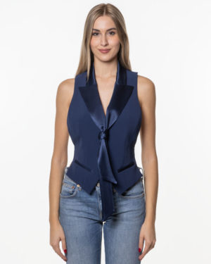 ELISABETTA FRANCHI GILET CBGL00251E2 BLR-1