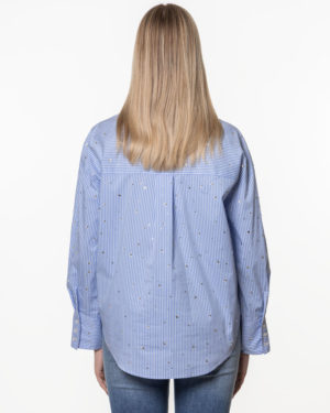LIU JO CAMICIA LJCA5298T2946 BLU-2