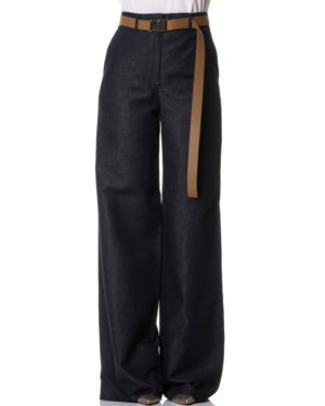 MaxMara STUDIO PANTALONE XSS25MURGE BLU-1