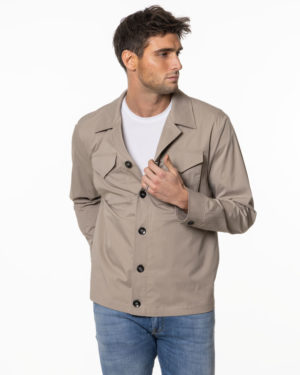 OFFICINA36 OVERSHIRT OF7671GARDENIA FNA-3