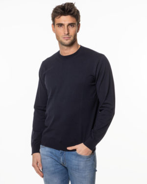 PAOLO PECORA MAGLIA PPA001F100N BLU-3