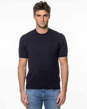 PAOLO PECORA T-SHIRT PPA009F100 BLU-1