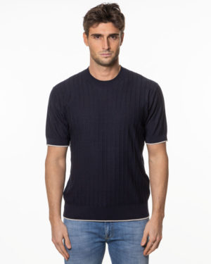 PAOLO PECORA T-SHIRT PPA034F200 BLU-1