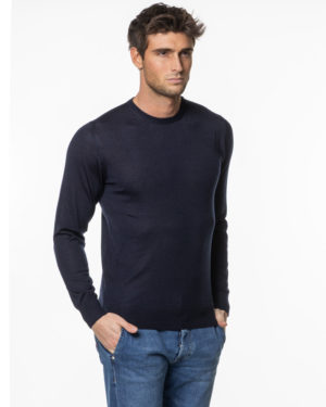 SONRISA MAGLIA SOMG01JAIPUR BLU-3