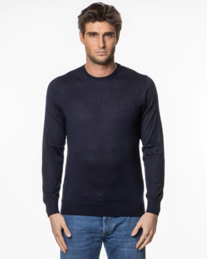 SONRISA MAGLIA SOMG01JAIPUR BLU-1