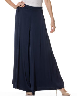 VIA MASINI 80 GONNA PANTALONE lpm606 BLU-3