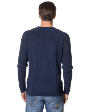 A-ROVESCIO MAGLIA REVERSIBILE RV5006 BLU-2