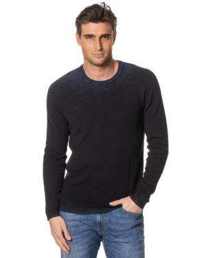A-ROVESCIO MAGLIA REVERSIBILE RV5006 BLU-3