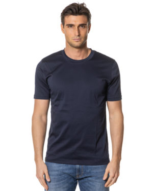 A-ROVESCIO T-SHIRT RV5300 BLU-1