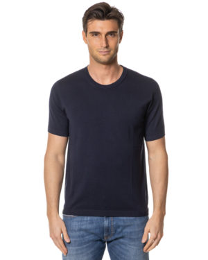 A-ROVESCIO T-SHIRT RV5400 BLU-1