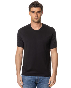A-ROVESCIO T-SHIRT RV5400 NER-1