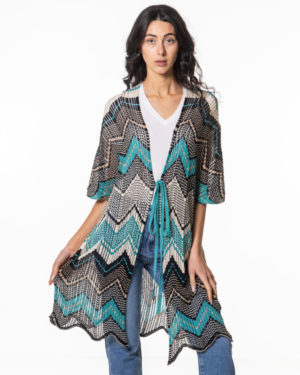 AKEP MAXI CARDIGAN AKD09057 UNI-3