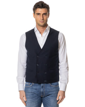 CLAQ GILET CQ826002 BLU-1
