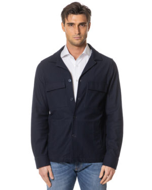CLAQ OVERSHIRT CQ824002 BLU-1