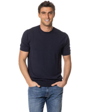 CLAQ T-SHIRT CQ820012 BLU-3