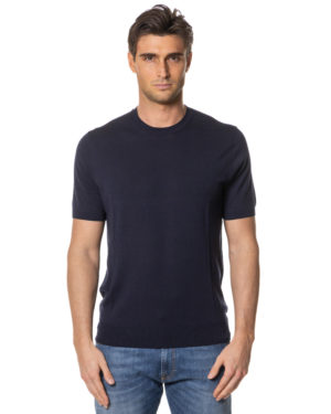 CLAQ T-SHIRT CQ820012 BLU-1