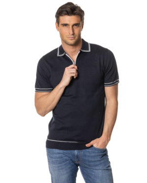 DANIELE FIESOLI POLO DFS250327 BLU-3