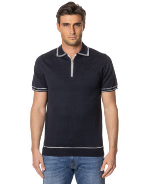 DANIELE FIESOLI POLO DFS250327 BLU-1