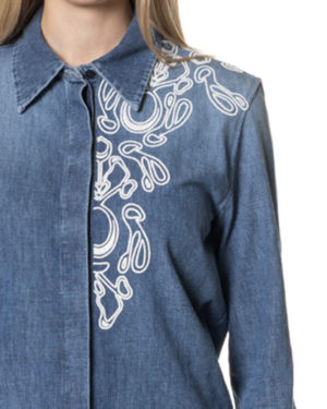 DONDUP CAMICIA DUDC081DF0272LA3W UNI-4