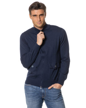 GRAN SASSO CARDIGAN GR5712523217 BLU-3