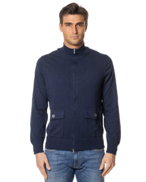 GRAN SASSO CARDIGAN GR5712523217 BLU-1