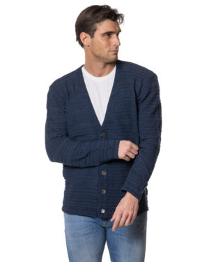 GRIFONI CARDIGAN GMGR110002161 BLU-3