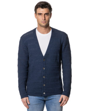 GRIFONI CARDIGAN GMGR110002161 BLU-1