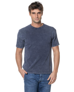 GRIFONI T-SHIRT GMGQ18000154M BLU-3