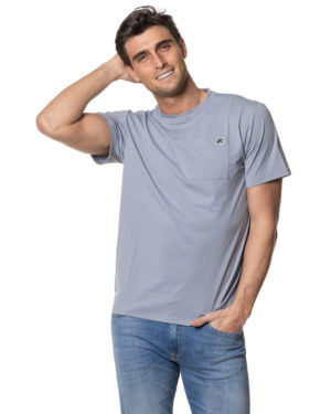 K-WAY T-SHIRT KYS25K61278W GRI-3