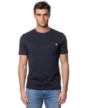 K-WAY T-SHIRT kys25k31368w BLU-1