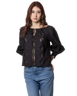LIU JO BLUSA LJWA5257T4853 NER-3