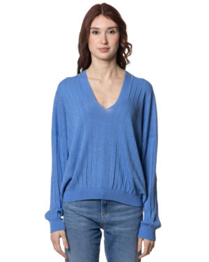 LIU JO MAGLIA LJWA5056MS64J BLU-1