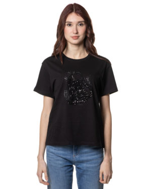 LIU JO T-SHIRT LJWA5230JS904 NER-1