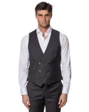 LUBIAM GILET LU137653313 GRI-1