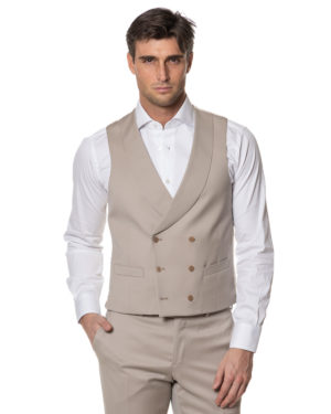 LUBIAM GILET LU138054218 BEI-3