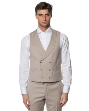 LUBIAM GILET LU138054218 BEI-1