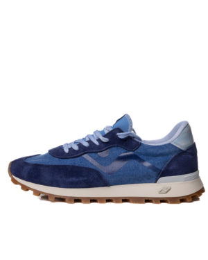 NOMAD SOCIETY SNEAKERS NSVELOCEWASH BLU-1