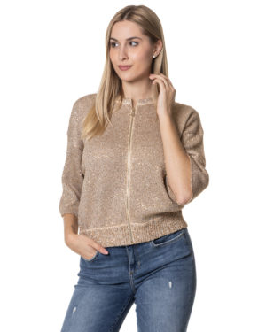 NUDE CARDIGAN NU5048 ORO-3