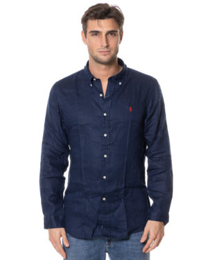 POLO RALPH LAUREN CAMICIA RL794141 BLN-1