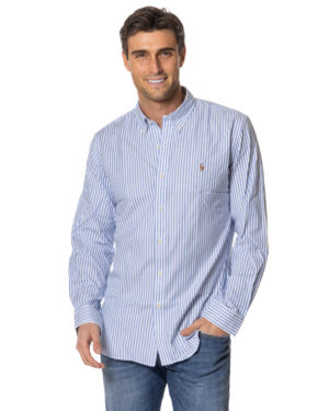 POLO RALPH LAUREN CAMICIA RL886462 AZZ-3